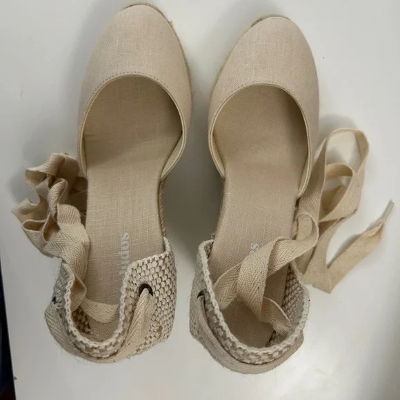 NEW! Soludos Espadrille Wedge Sandals - Picture 5 of 8